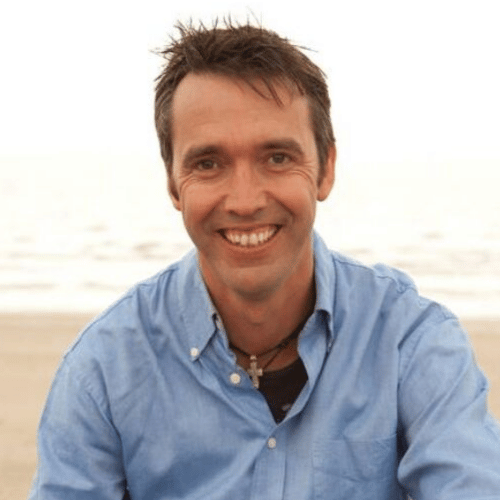 Celebrity chef Kevin Dundon head shot front row speakers
