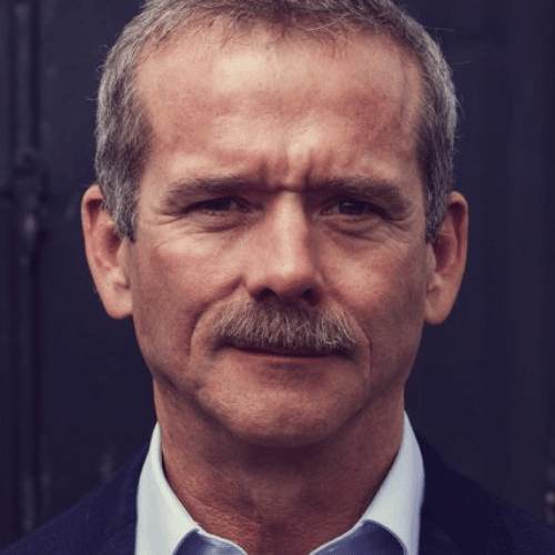 World Renowned Astronaut & Former Commander of the International Space Station Chris Hadfield headshot for Front Row Speakers