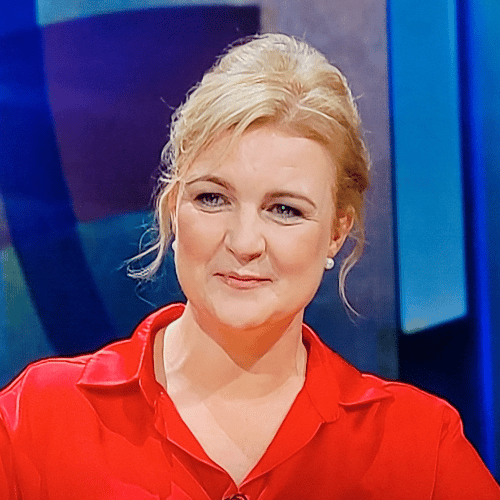 FIFA High Performance, former Head Coach & Strategy Specialist Lisa Fallon headshot for front row speakers while at an appearance at a sports show