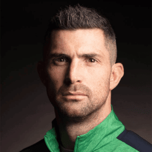 Rugby Leinster Ireland Lions Rob Kearney headshot in his ireland pullover